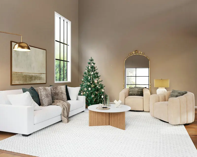 warm cozy living room